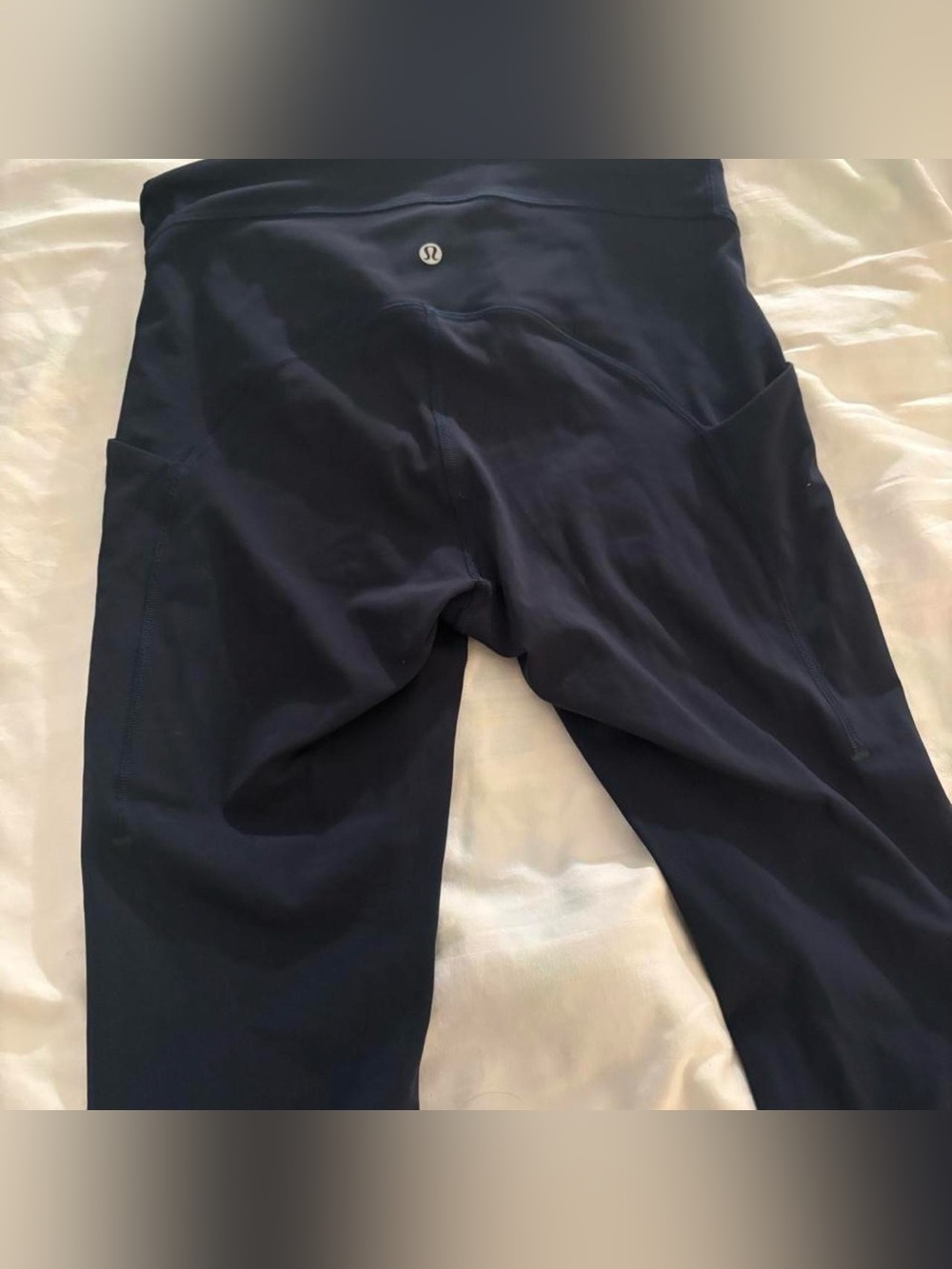 Lululemon Navy Wunder Train Leggings Sz 8 - Picture 6 of 6